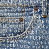 Supreme F*ck Stitch Loose Fit Jean Blue