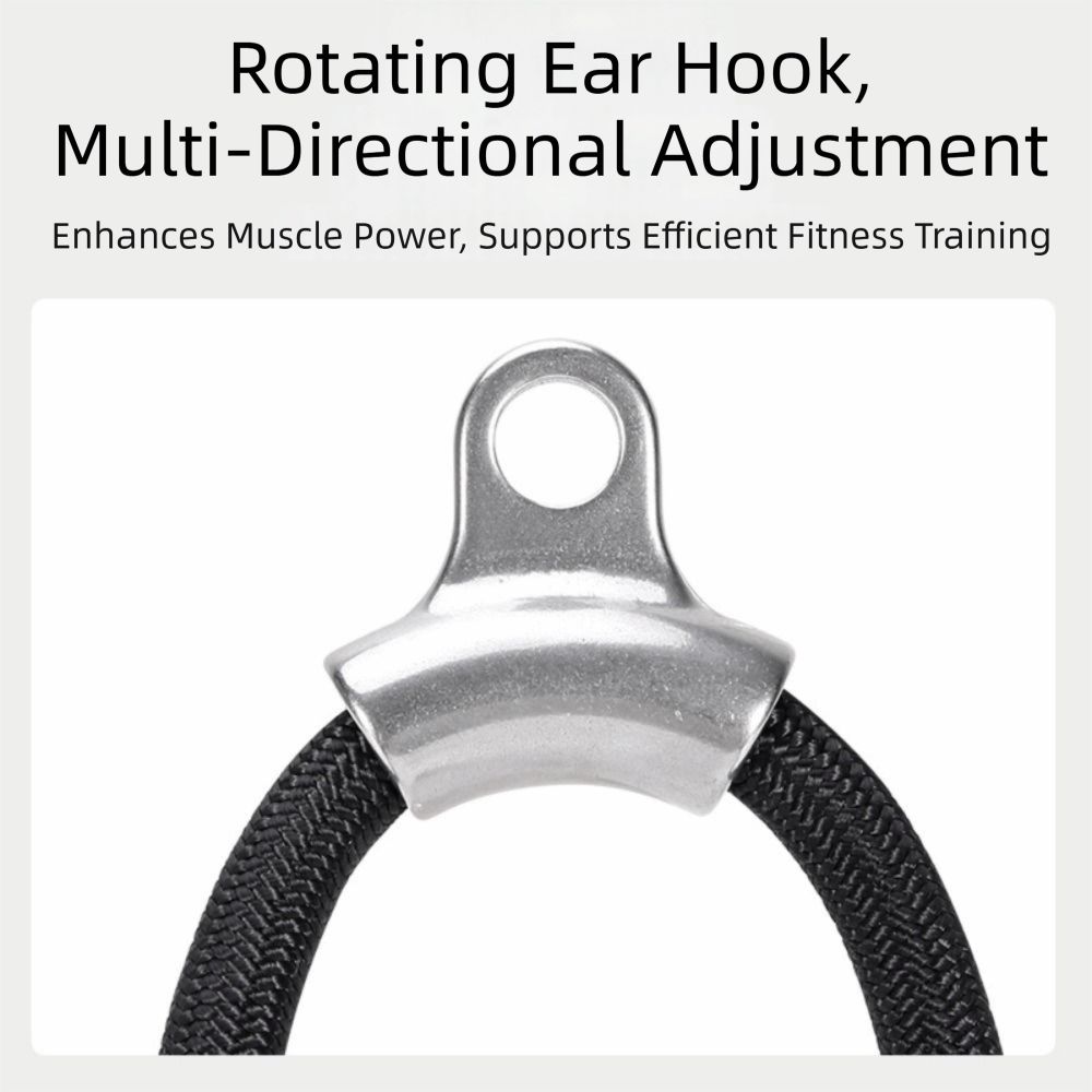 Ergonomic Handles Fitness Pull Rope Anti-Slippery Ergonomic Fitness Pull Rope  Home Workout
