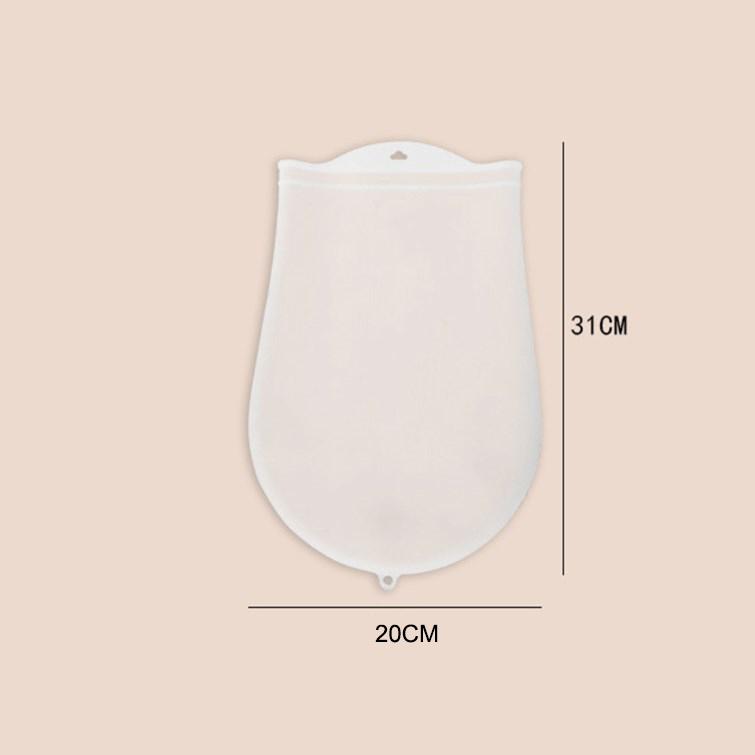 Dough Bag Dough Kneading Bag Household Supplies Baking Accessories 2 Pcs Reused Silicone Transparent -40 ℃ To 220 ℃