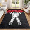 Dandadan Carpet Door Mat for Living Room or Bedroom Protective Mat Under Chair Office Decoration Christmas Gift Birthday Present