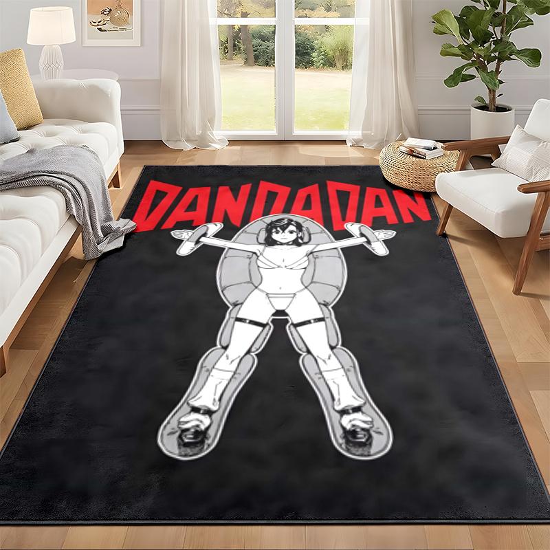 Dandadan Carpet Door Mat for Living Room or Bedroom Protective Mat Under Chair Office Decoration Christmas Gift Birthday Present