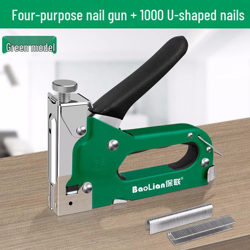 Manual Pneumatic Steel Nail Gun for Home Use