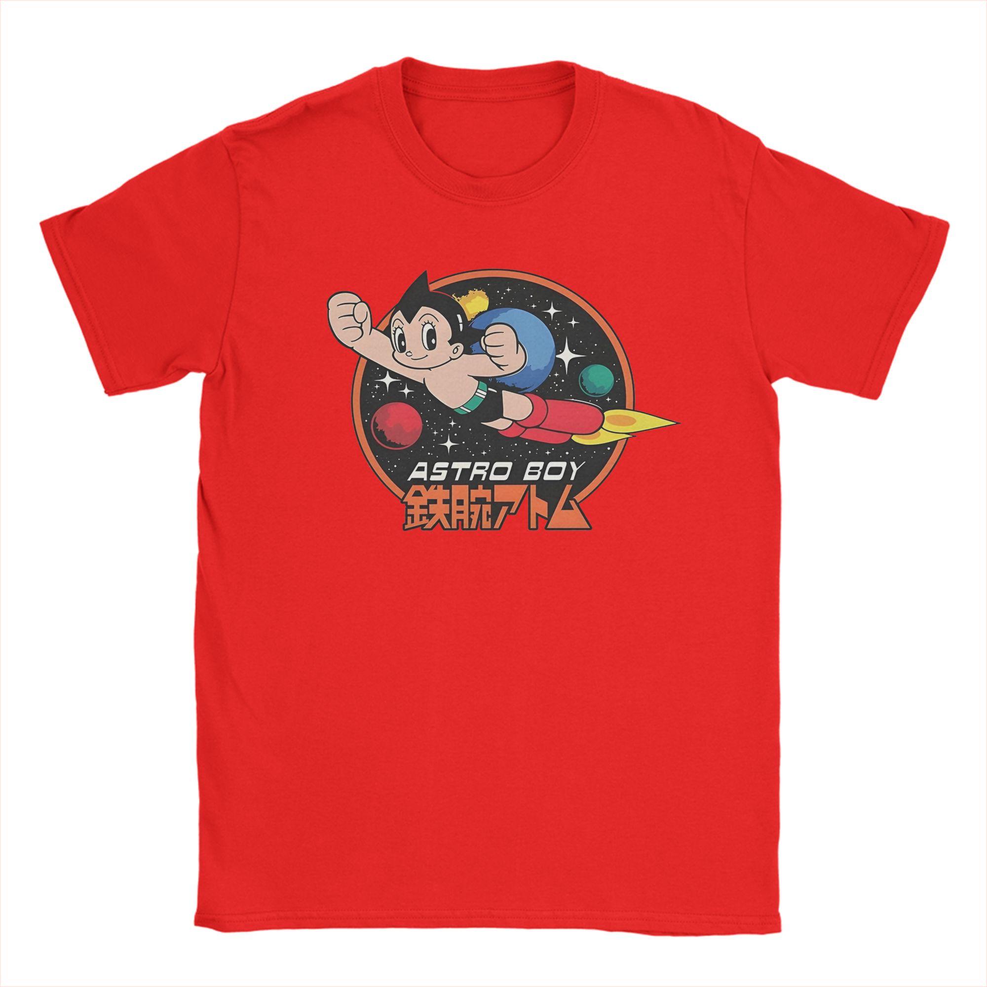 

Mens TShirt Astro Boy Funny Cotton Tee Shirt Short Sleeve T Shirts O Neck Clothes 4XL 5XL 6XL S
