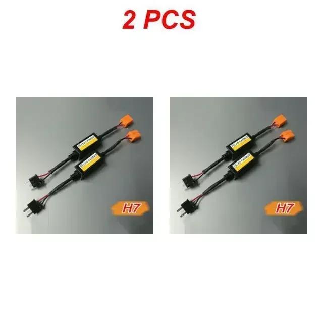 1~4PCS LED Canbus Decoder Car Headlights Error Free Resistor for SUV Fog Lights H4 H7 H1 H11 9006 9007 Adapter Anti-Flicker Tool