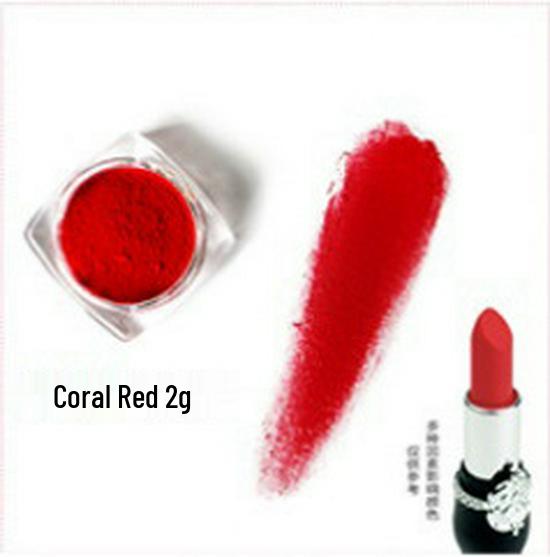 DIY Pink Lipstick Raw Material Powder - 2g Plant-Based Lip Balm Pigment