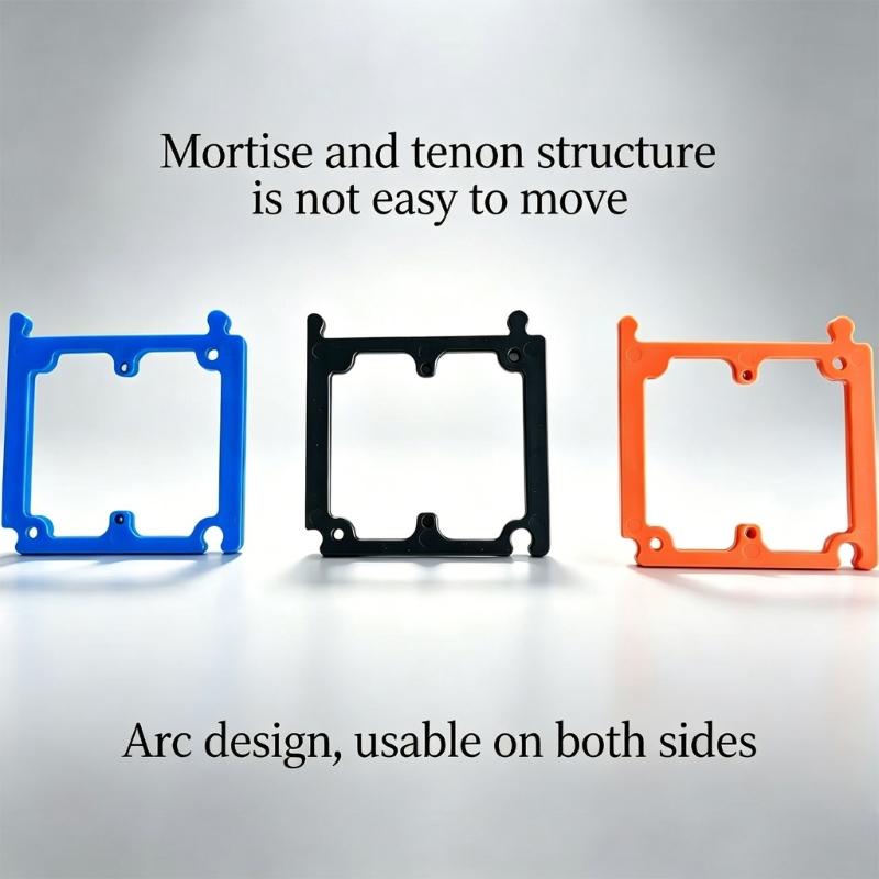 86 Wire Box Switches Sockets Opening Hole Mould Electrical Template Tool Sockets Square Hole Slotting Support Template