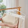 Extendable Rotating Clothes Drying Rack With Non-Marking Design For Towels Bed Sheets Blankets Space Saving Laundry Organizer