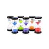 Visual Sand Clock Timer for Kids, Accurate Clock Learning, 6 Colorful Sand Timer Set, Time Management Tool for Classroom Home Office Use