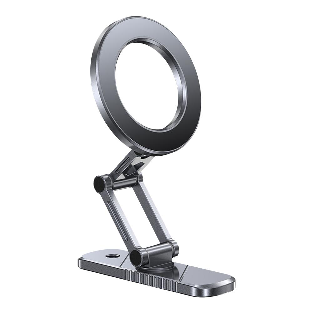 

Gym Phone Holder For Magsafe Double-sided Magnetic N52 Strong Magnet Golf Cart Shooting Sports Selfies сірий колір