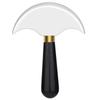 Professional Leather Half Round Blade Leather Craft DIY Handcraft Wood Handle Cutting Skiving Cutter Tool B