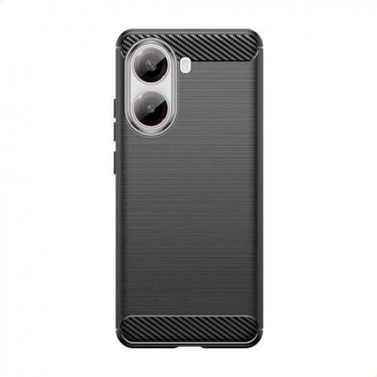 

Phone Case For Xiaomi Poco X7 Pro ,flexible Tpu Fiber Protective Cover For Xiaomi Poco X7 Pro чёрный