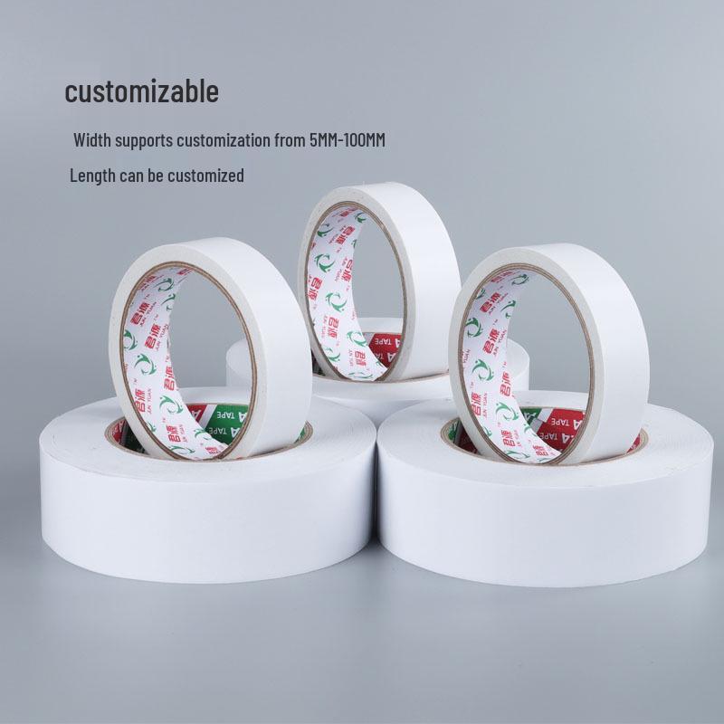 High Tack White Double-Sided Tape for Crafts and Office Use