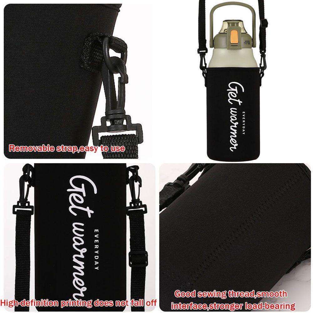 With Strap Insulat Bag Pouch Water Bottle Case Cup Sleeve Vacuum Cup Sleeve Water Bottle Cover