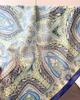 2026 New Imitation Silk Scarves Bandanas Paisley Printed Square Scarf For Women Luxury Hijab Neckerchief Elegant Shawl Wraps