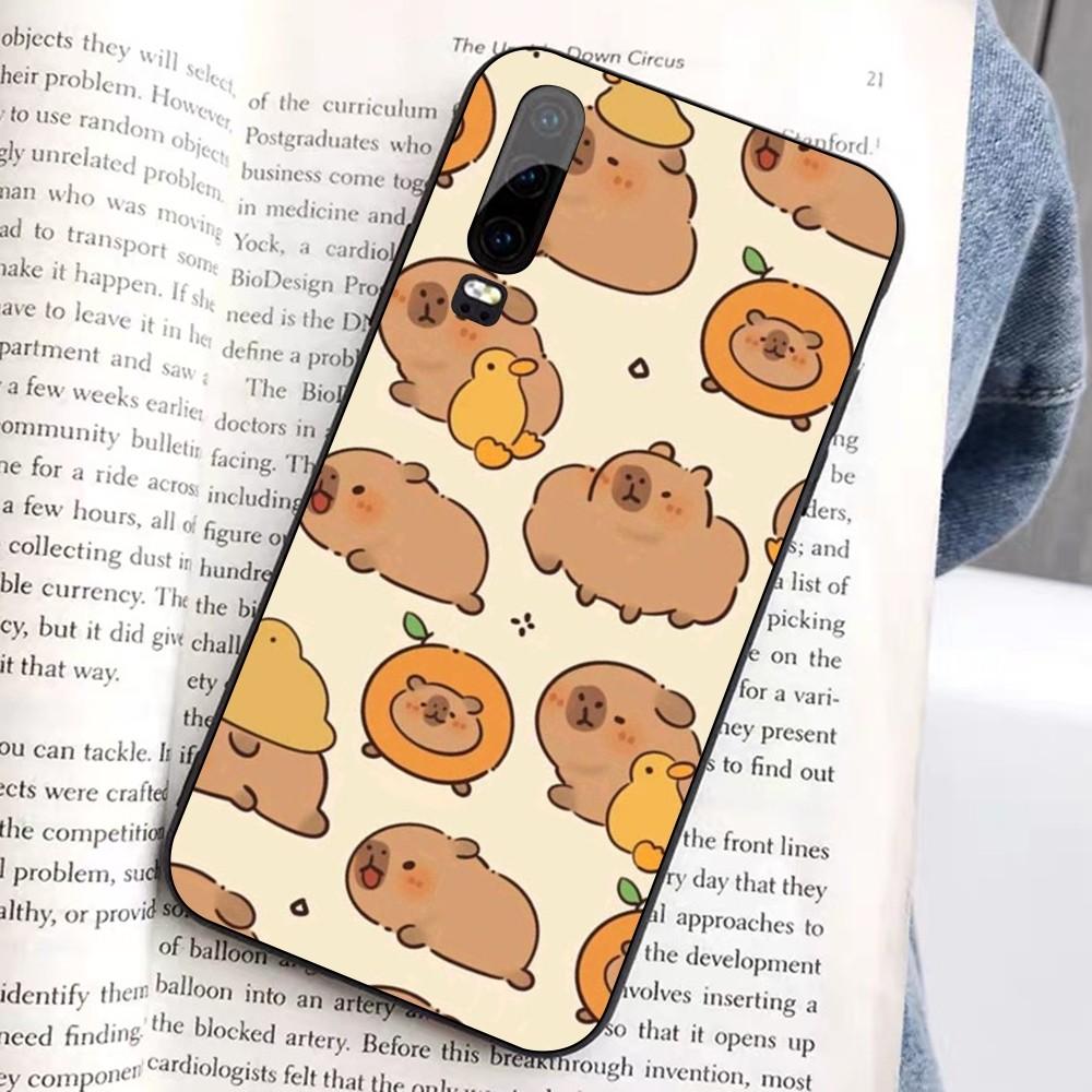 

Cartoon Capybara Phone Case For Huawei Honor 10 Lite 9 20 7A 9X 30 50 60 70 Pro Plus Soft Silicone Cover Huawei Honor 20 lite