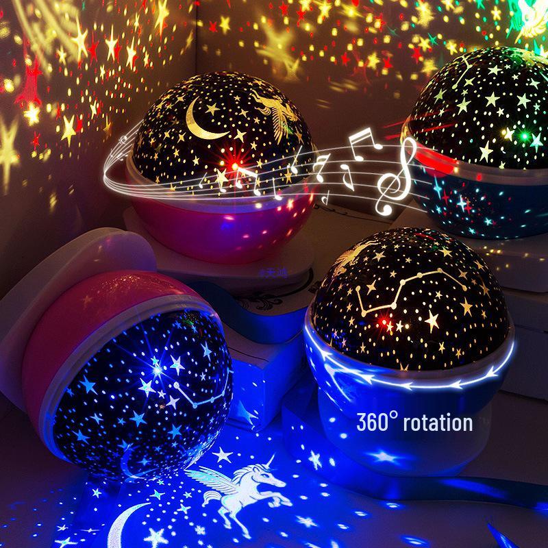 Starry Sky Projection String Lights: Atmosphere Light Decoration & Valentine's Day Gift for Children, Men & Women