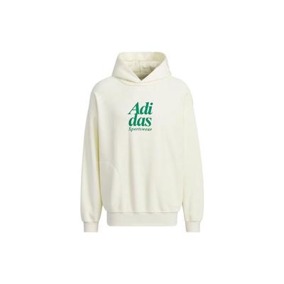 adidas Wende-Hoodie mit Buchstaben-Logo-Print Unisex-Hoodies Off-White IZ1616