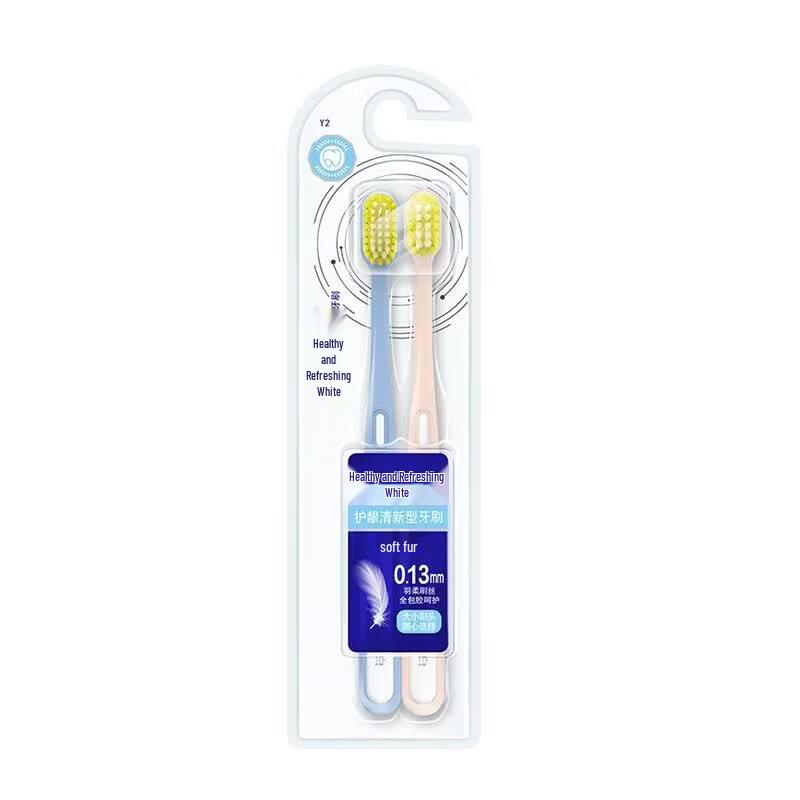 Jian Shuang Bai Gum Care Feather Soft Toothbrushes (6-Pack)