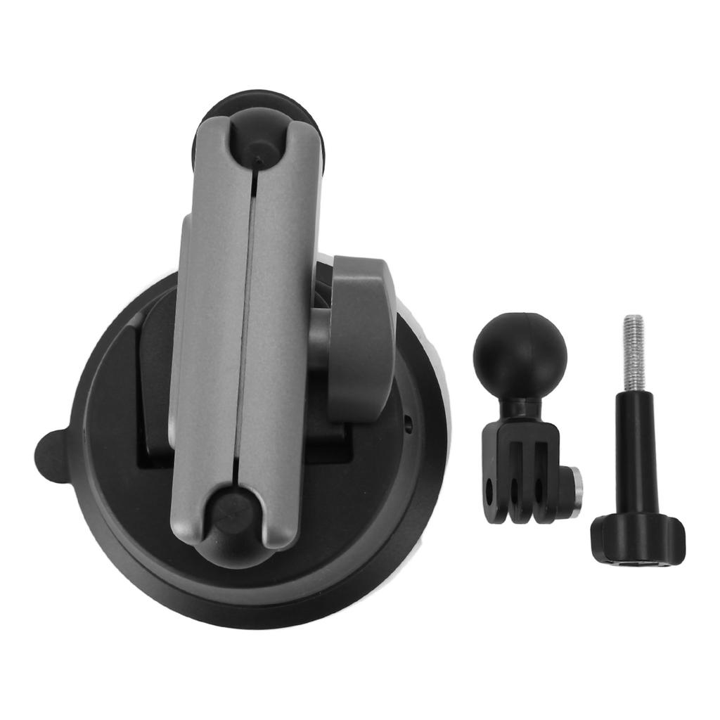 Camera Suction Cup Mount Aluminum Alloy 360 Degree Adjustable Windshield Window Dashboard Holder for Insta360 For DJI