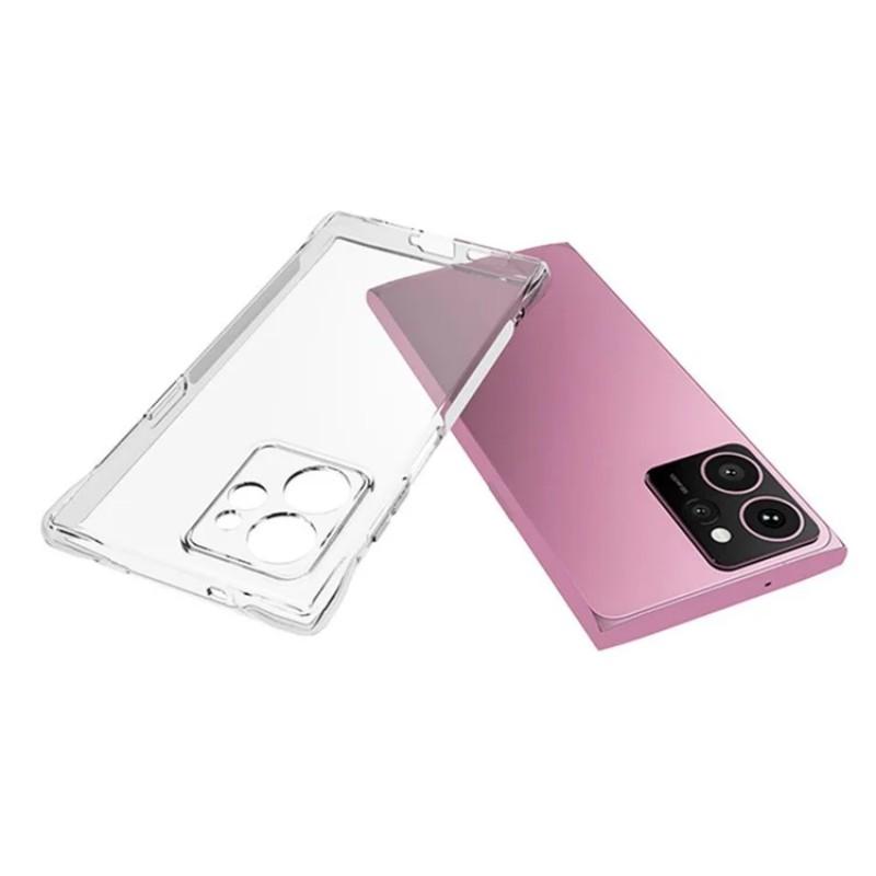 

For HMD Skyline Clear TPU Case WANLONFENG TM Series 2.0mm Phone Back Cover Transparent