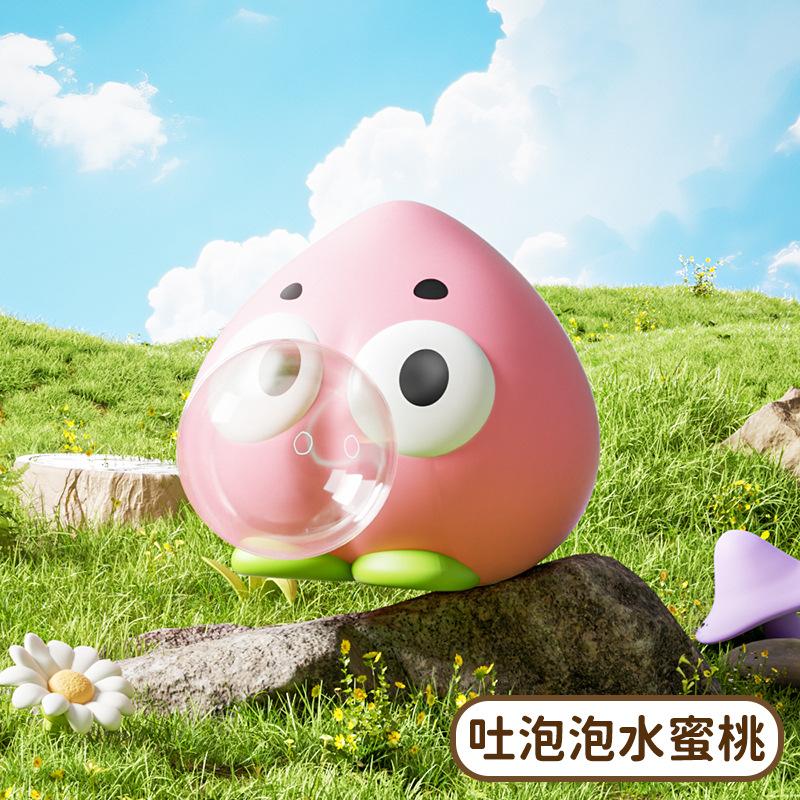 Press To Spit Bubbles, Pinch Music Creativity, Cute And Funny, Press The Student To Decompress The Toy Doll Desktop.