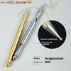 Acupuncture Pen Reflexology Tools Acupressure Pen Stainless Steel/Brass Massage Pen Reflexology Pressing Point Massager Tool For