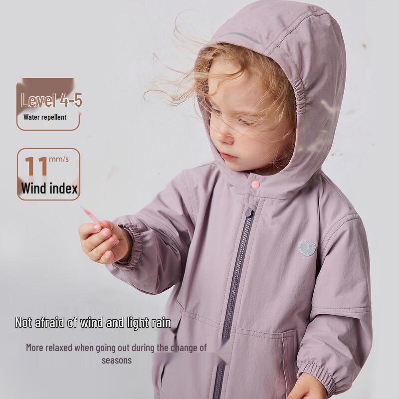Minibala Kids' Anti-Static Fleece & Weather-Resistant Outerwear
