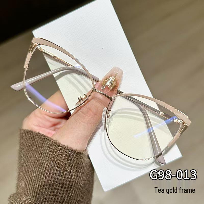2024 Unisex Versatile Metal Eyeglass Frame for Natural Look and Face Shaping