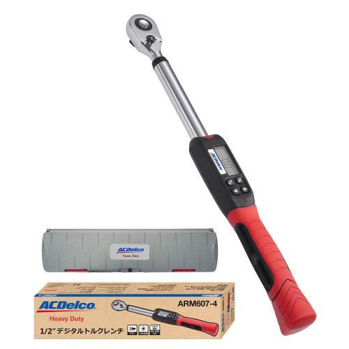 ACDelco ARM607-4 1/2" (12.7mm) Digital Torque Wrench, 20-200Nm Torque Range, Built-in Buzzer and LED Warning Light, ISO 6789 Calibration Certificate I