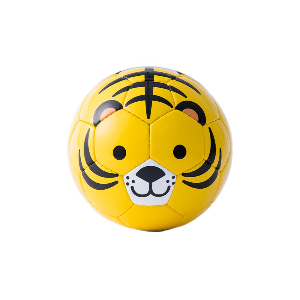 

SFIDA FOOTBALL ZOO Aireless Tiger/Soccer No. 1 (No Box, No Air Required) for Kids and Toddlers, Mini Ball, Indoor Play, Leisure