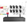 5MP Wireless NVR Kit: 4/8-Channel Surveillance System with Mobile Remote View