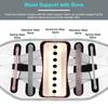 Lower Back Support With Ergonomic Lumbar Pad For Spinal Alignment Sciatica Scoliosis And Herniated Discs - Waist Brace Men Women