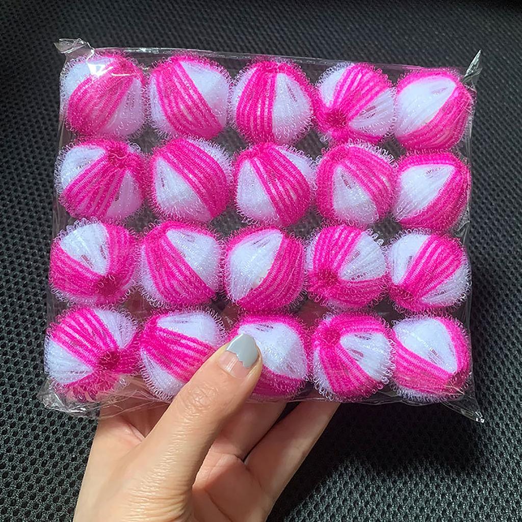 Nylon Cleaning Ball, Anti-entanglement Washing Ball, Absorbs Hair, Physical Decontamination Laundry Ball