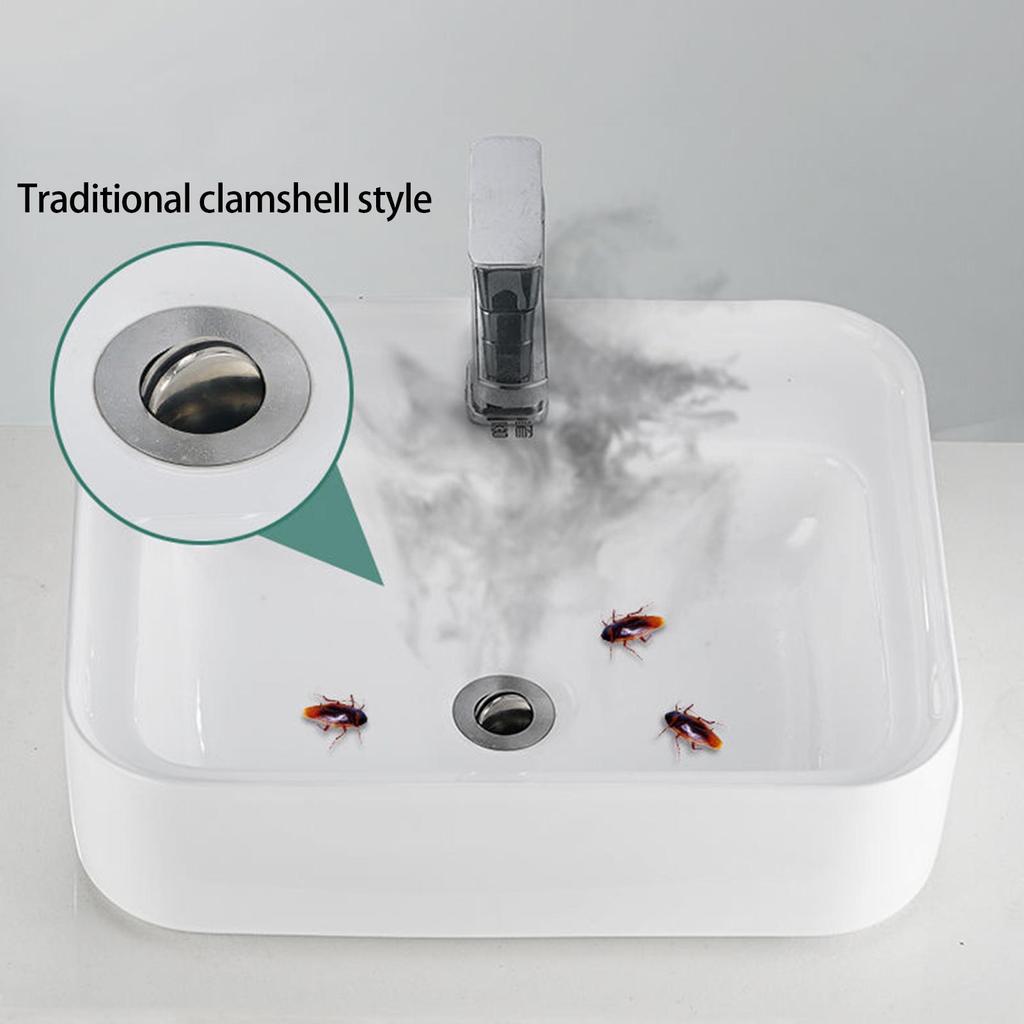 Sink Drain Stopper Anti-Clog Hair Catcher Pop-Up Sink Strainer For Kitchen Home Bathroom Bathtub Hair Garbage Disposal Tub