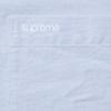 Supreme Losse Pasvorm Oxford Korte Mouw Shirt Lichtblauw