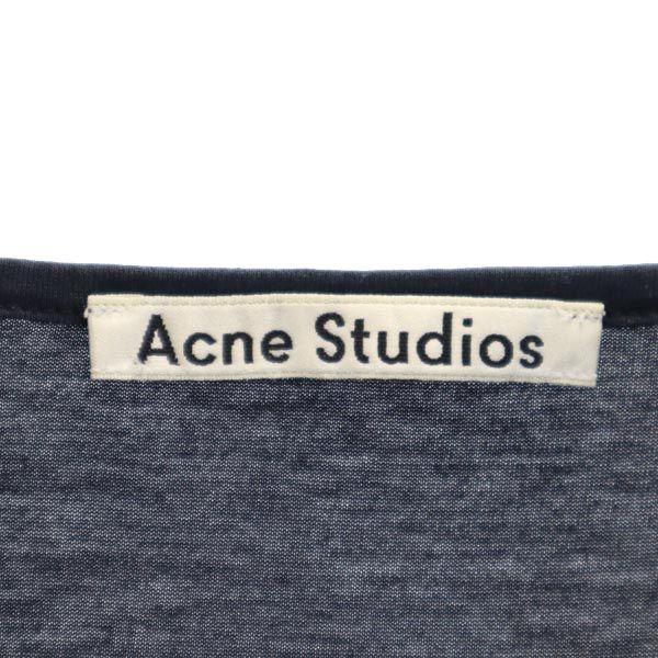 ACNE STUDIOS Short sleeve Drop Shoulder Cut XS black United arrows Women Used
