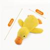 Plush Squeaky Duck Dog Toy - Bite-Resistant, Soft Chew Toy for Medium To Small Breeds with Interactive Sound Effects, Ideal for Play & Training