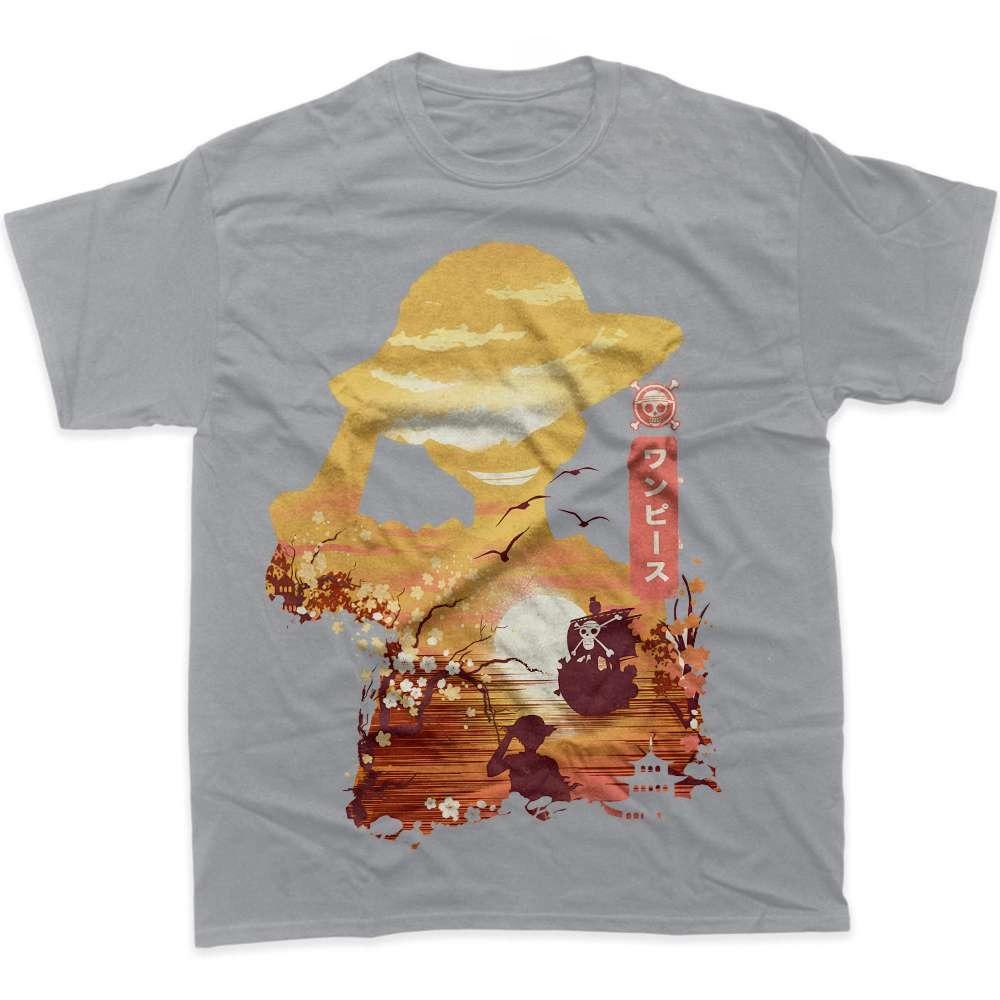 One Piece Anime Luffy Gear5 Print T Shirt Unisex Unisex Cotton Short Sleeve Summer Y2k Graphic Tee Casual Streetwear Oversized Tops