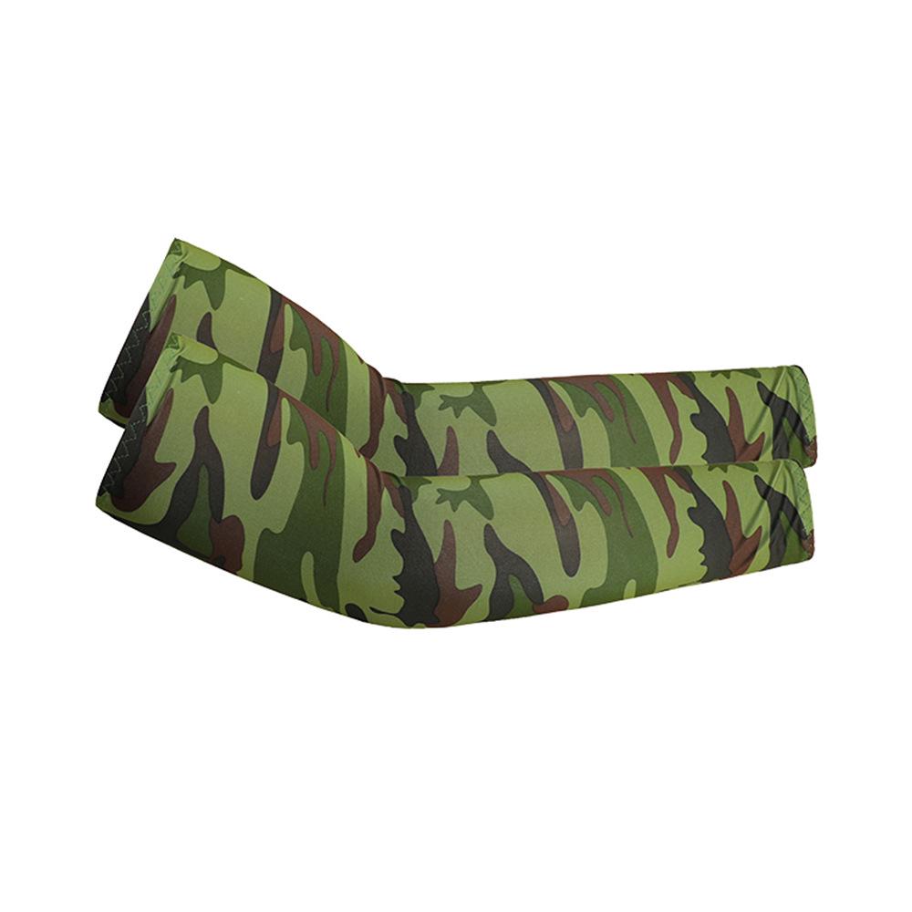 Summer Sunscreen Ice Silk Arm Sleeves: Breathable, UV Protection for Outdoor Cycling and Fishing