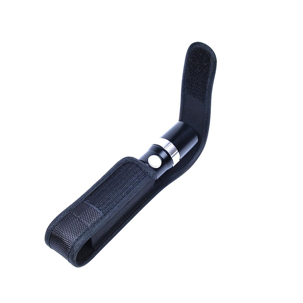 Nylon LED Flashlight Holder Premium Durable and Waterproof Compact and Lightweight LED Torch Holster Nylon Bag Pouch