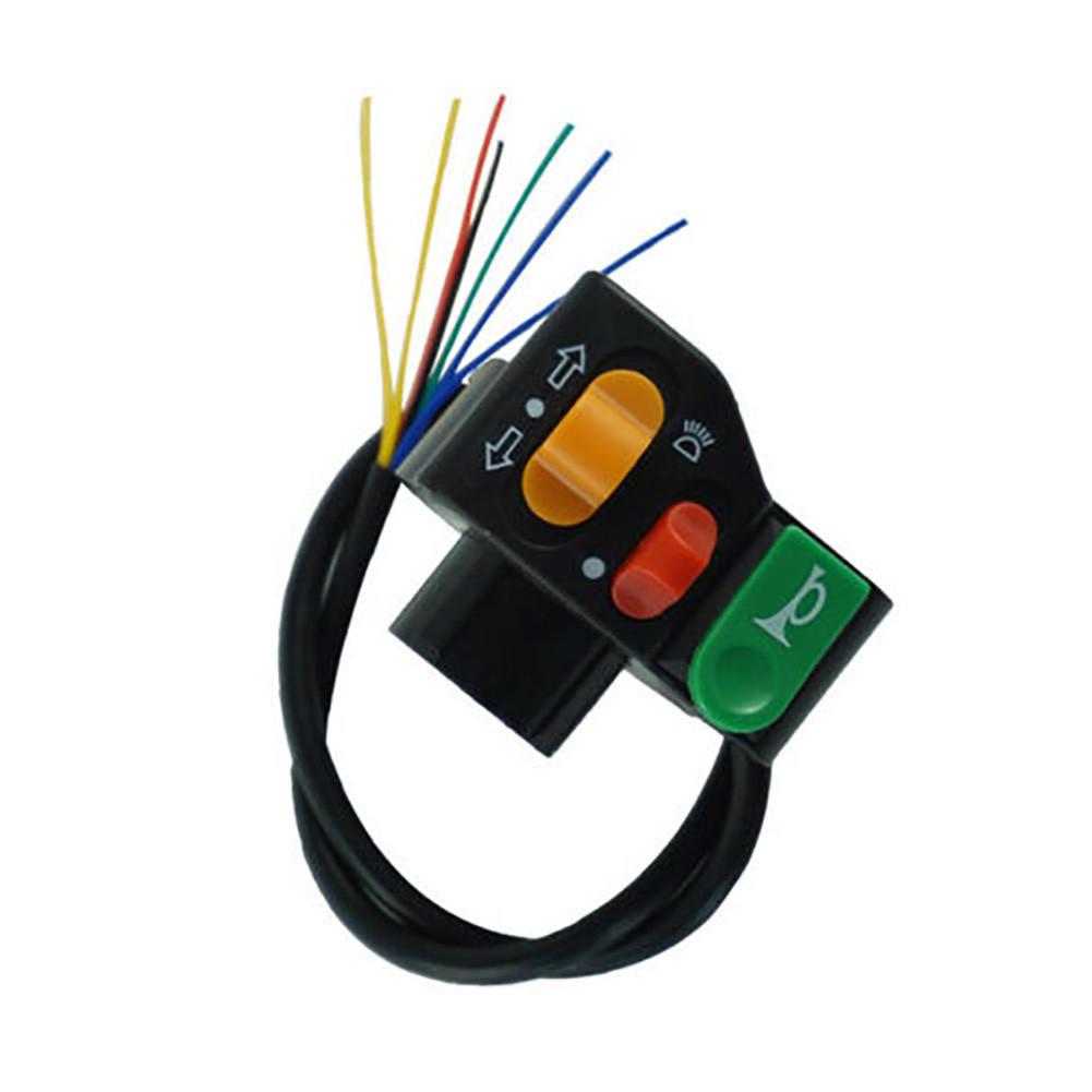 7/8" Motorcycle Scooter Handlebar ON OFF Switch For Horn Headlight Turn Signal High Quality Car Accessories