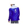 Adidas Color Block Slim Fit Zip Long Sleeve Jacket Men Jackets Blue JN3003
