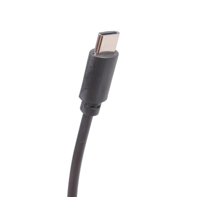 USB C Pigtail Cable 5V USB Type C Male Plug to 2 Pin Bare Wire Extension Power Cable for USB C Equipment Replacement