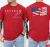 Turning Point USA Charlie Kirk , Freedom Charlie Kirk T-Shirt