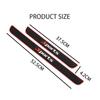 Car Threshold Protection Strips Door Sill Protector Sticker Black Scuff Plate Rubber Guard Side Film Protect Universal