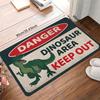 1PC Funny Characters Dinosaur Area Door Mats Kitchen Rugs Non-Slip Pop Bedroom Rugs Bath Mat Carpet for Home Sink Laundry Decor