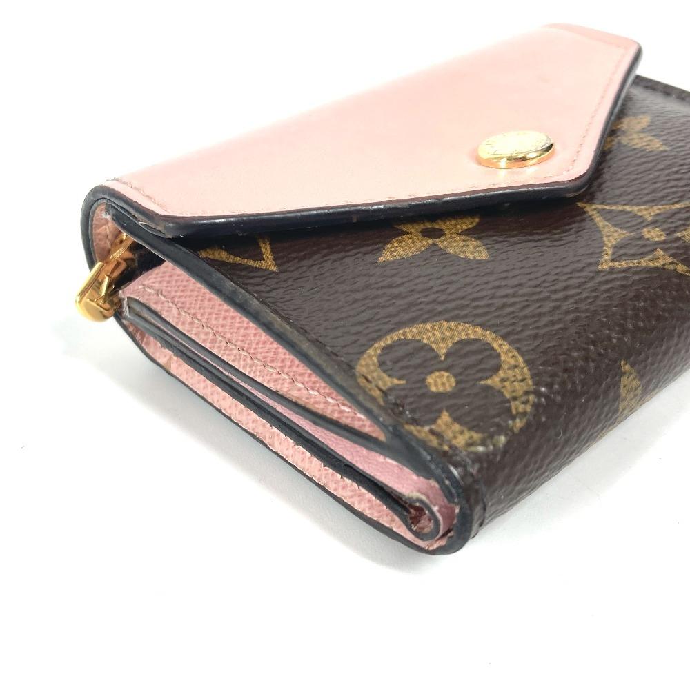 Louis Vuitton M62933 Monogram Portefeuille-Zoe Compact Wallet Trifold Wallet