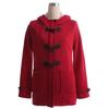 Frühling Herbst Damen Mantel Reißverschluss Hornknopf Outwear Jacke Damen Basic Jacken Mantel Damen Kapuzenmantel Plus Size