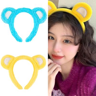 Verstellbares Plüschtier-Ohr-Stirnband Rutschfestes Design Für Frauen Mädchen Kostümpartys Haardekoration Haaraccessoire