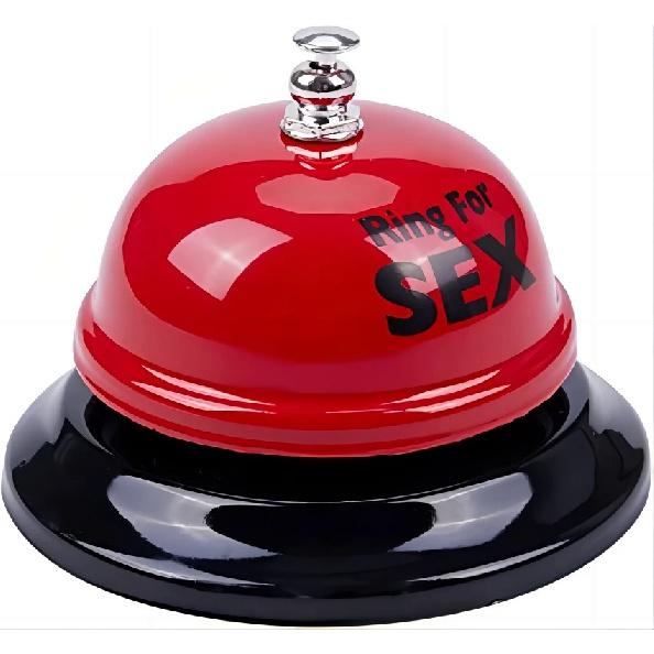 Sex Bell Ring Toy Game Novelty Gift Bachelorette Bachelor Party SM Adult Games Erotic Sex Toys for Couple Flirting